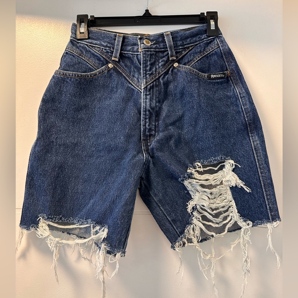 🩵Vintage - Revamped Denim Burmuda Shorts